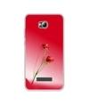 Casotec Red Roses Design Printed Silicon Soft TPU Back Case Cover for Micromax Canvas Spark 3 Q385