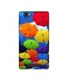 Casotec Colorful Umbrellas Design Printed Silicon Soft TPU Back Case Cover for XOLO Era 4G