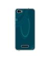 Casotec Round Texture Design Printed Silicon Soft TPU Back Case Cover for Lava Z61