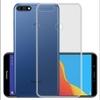 Casotec Soft TPU Back Case Cover for Huawei Honor 7C - Clear