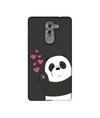 Casotec Love Panda Design 3D Printed Hard Back Case Cover for Huawei Honor 6X