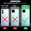 Casotec Cool Rainbow Design Premium 2D Printed Metal Back Case Cover for Vivo V30 5G / S18 5G