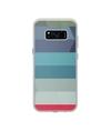 Casotec Colorfull Lines Design Printed Silicon Soft TPU Back Case Cover for Samsung Galaxy S8