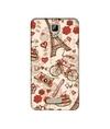 Casotec Vintage Paris Design Printed Silicon Soft TPU Back Case Cover for Gionee P7