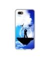 Casotec Flying Love Design Printed Silicon Soft TPU Back Case Cover for Gionee F205