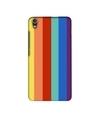 Casotec Rainbow Colors Design 3D Printed Hard Back Case Cover for Lenovo S850