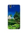 Casotec Tropics Water Design Printed Silicon Soft TPU Back Case Cover for Yu Yureka