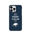Casotec Sleep Pattern Design 3D Printed Hard Back Case Cover for Apple iPhone 14 Pro