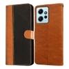 Casotec Flip Cover Back Case for Mi Redmi Note 12 4G | Premium Leather Finish | Inbuilt Pockets & Stand | Flip Cover Back Case for Mi Redmi Note 12 4G (CamelBlack)