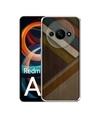 Casotec Colorful Wooden Pattern Design Printed Silicon Soft TPU Back Case Cover for Mi Redmi A3 4G