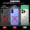 Casotec Back Cover for Apple iPhone 16 Pro | Compatible with MagSafe | Magnetic Case with Built-in Magnets | Slim PC & TPU Cover for Apple iPhone 16 Pro (Blue)
