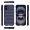 Casotec Back Cover for Apple iPhone 16 Plus | Full Camera Protection | Liquid Silicon Case | Flexible Bumper Case for Apple iPhone 16 Plus (Dark Blue)