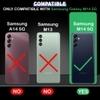 Casotec Wall Hanging Design Premium 2D Printed Metal Back Case Cover for Samsung Galaxy M14 5G
