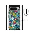 Casotec Crazy Design Premium 2D Printed Metal Back Case Cover for Google Pixel 9 Pro 5G