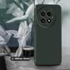 Casotec Back Cover for OnePlus 13 5G | Full Camera Protection | Premium Liquid Silicon Case | Flexible Bumper Case for OnePlus 13 5G (Military Green)