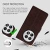 Casotec Flip Cover Back Case for OnePlus 13 5G | Premium Leather Finish | Inbuilt Pockets & Stand | Flip Cover Back Case for OnePlus 13 5G (Coffee)