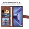 Casotec Flip Cover Back Case for Oppo K13 5G | Premium Leather Finish | Inbuilt Pockets & Stand | Flip Cover Back Case for Oppo K13 5G (Brown)
