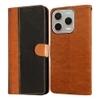 Casotec Flip Cover Back Case for Lava Shark 4G | Premium Leather Finish | Inbuilt Pockets & Stand | Flip Cover Back Case for Lava Shark 4G (CamelBlack)