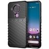 Casotec Shockproof Back Cover Case for Nokia 5.4 4G | 360 Degree Protection | Protective Design | Anti-Scratch Tough Slim TPU Case for Nokia 5.4 4G (Black)