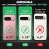 Casotec Crystal Clear Back Case for Google Pixel 9 5G / Pixel 9 Pro 5G | Raised Bumps for Camera & Screen Protection | Clear Soft Silicone Back Case Cover for Google Pixel 9 5G / Pixel 9 Pro 5G (TPU | Transparent)
