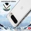 Casotec Crystal Clear Back Case for Google Pixel 9 5G / Pixel 9 Pro 5G | Raised Bumps for Camera & Screen Protection | Clear Soft Silicone Back Case Cover for Google Pixel 9 5G / Pixel 9 Pro 5G (TPU | Transparent)