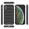 Casotec Back Cover for Apple iPhone X / XS | Full Camera Protection | Liquid Silicon Case | Flexible Bumper Case for Apple iPhone X / XS (Black)