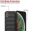 Casotec Back Cover for Apple iPhone X / XS | Full Camera Protection | Liquid Silicon Case | Flexible Bumper Case for Apple iPhone X / XS (Black)
