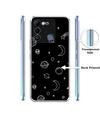 Casotec Space Stars Universe Printed Silicon Soft TPU Back Case Cover for Tecno Spark 9 4G