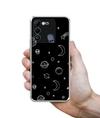 Casotec Space Stars Universe Printed Silicon Soft TPU Back Case Cover for Tecno Spark 9 4G
