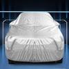 MOCKHE Waterproof Car Cover Compatible with Renault KWID with with Mirror Pocket, Soft Cotton Lining, Waterproof KWID Car Cover- Metallic Silver