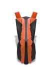Mockhe Bike Cover for Honda Activa 4G , Dustproof UV Protection water resistant Custom Fit Cover-(Black-Orange )