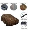 Mockhe Car Cover Compatible with Hyundai Aura with Triple Stitched, Water Resistant Car Body Cover, Jungle Print