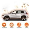 Mockhe Car Cover Compatible with Hyundai Aura with Triple Stitched, Water Resistant Car Body Cover, Jungle Print