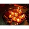 Yamsun Mitti Ka Diva Handmade Diya for Diwali Festival, Pooja Decoration, Traditional Clay Lamp, Eco-Friendly Oil Lamp, Ideal for Home and Temple Celebration Lighting | Pack of 6