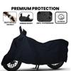 BIGFLY Bajaj Pulsar 150 Waterproof Bike Cover - Black Full Protection(Pack of 1)