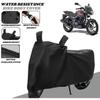 BIGFLY Bajaj Pulsar 150 Waterproof Bike Cover - Black Full Protection(Pack of 1)