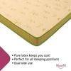 NESTIN Mattress Premium Natural Pure Latex Mattress 6 inch Queen Latex Foam Mattress (L x W: 84 inch x 66 inch)