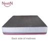 NestiN Grey Pocket Spring Orthopedic Mattress with Memory Foam for Comfort Sleep and Back Support Single Size-6x42x75 Inches