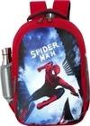 BAYO Spiderman 35 L 47cm For 1st/2nd/3rd/4th & 5th class school Bag Boys/Girls Waterproof School Bag (Red, 35 L)
