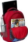 BAYO Spiderman 35 L 47cm For 1st/2nd/3rd/4th & 5th class school Bag Boys/Girls Waterproof School Bag (Red, 35 L)