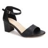 Marc Loire Women Black Embellished Block Heels