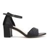 Marc Loire Women Black Embellished Block Heels