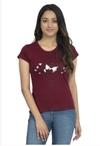 IndiWeaves Womens Cotton Printed Half Sleeves T-Shirts (Pack of 9) Multicolor