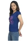 IndiWeaves Womens Cotton Printed Half Sleeves T-Shirts (Pack of 9) Multicolor