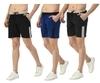 IndiWeaves Mens Cotton Solid Bermuda Shorts (Pack of 3)