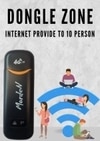 Morden 4G LTE WiFi Dongle with All SIM 4G,5G Network Support, 5+ Person Use Same Dongle, Speed 100Mbps Plug & Play Sim Insert Data Card (Black), BSNL SIm not Supported