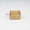 EITHEO Wooden Uniq Carved Hand Crank Happy-Birthday-Multi Theme Music Box