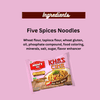 Mom's Mie Veg Five-Spices Noodle Typical of China Imported noodles