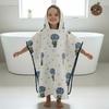 LITTLE CHIKU Hooded Towels for Kids | Soft Cotton Absorbent Bath Poncho with Cute Print | Cozy Hooded Towel for Babies and Toddlers (Design-2)