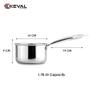 KEVAL TRIPALY Saucepan/Cookfresh Triply Saucepan with Pouring Spout & Handle